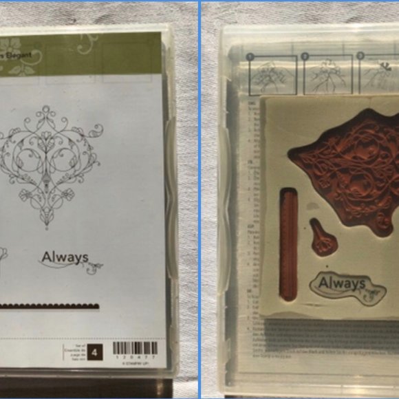 Stampin’ Up! Always Elegant - Clear Set - Picture 1 of 3